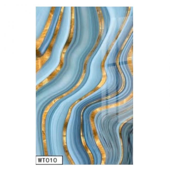 2.5mm Customized Film Series PVC Sheet UV Marble Board Interior Decoration