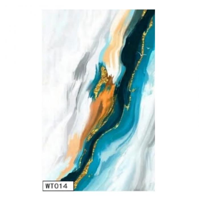 2.5mm Customized Film Series PVC Sheet UV Marble Board Interior Decoration